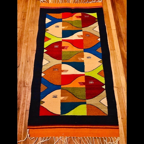 Unique Modern Wool Oaxacan Rug - Picture 3 of 4